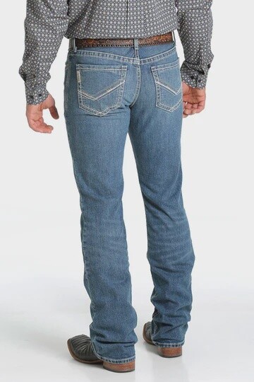 MB55236001 MEN'S CINCH IAN SLIM FIT MEDIUM STONEWASH JEAN