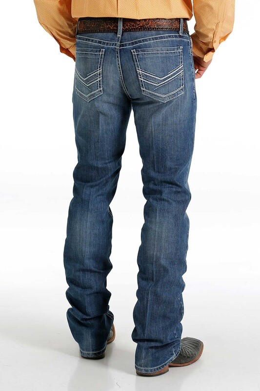 MB55836001 Men's Cinch IAN Slim Fit Medium Wash Jean