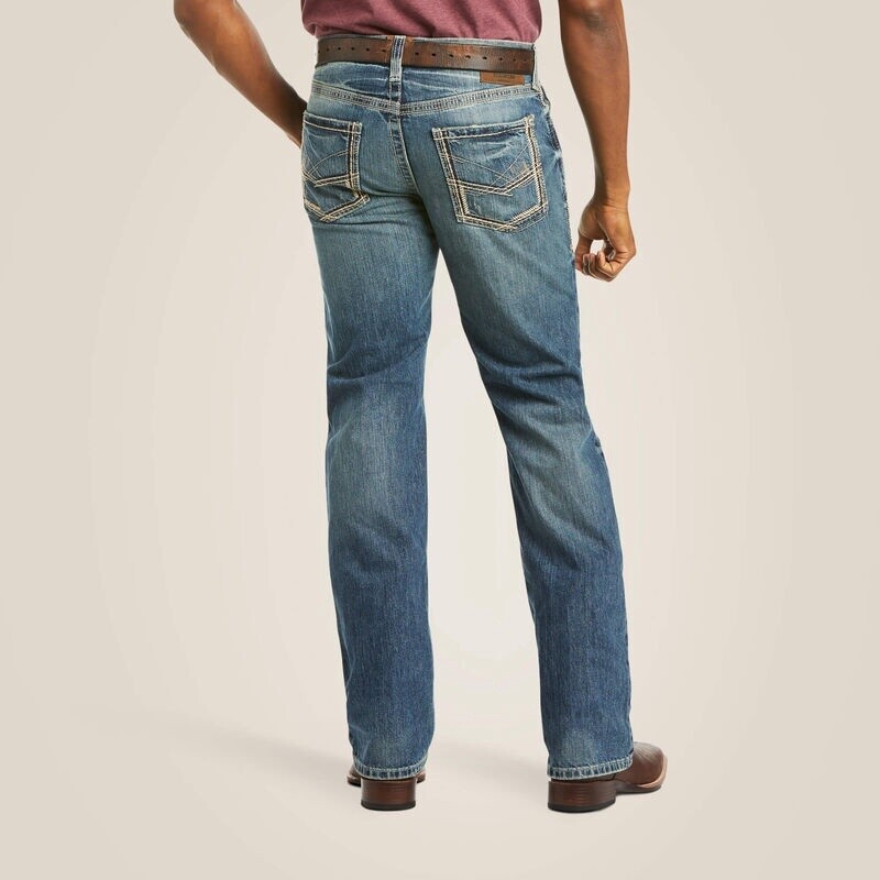 10012703 Men's Ariat M5 Slim Gambler Stackable Straight Leg Jean