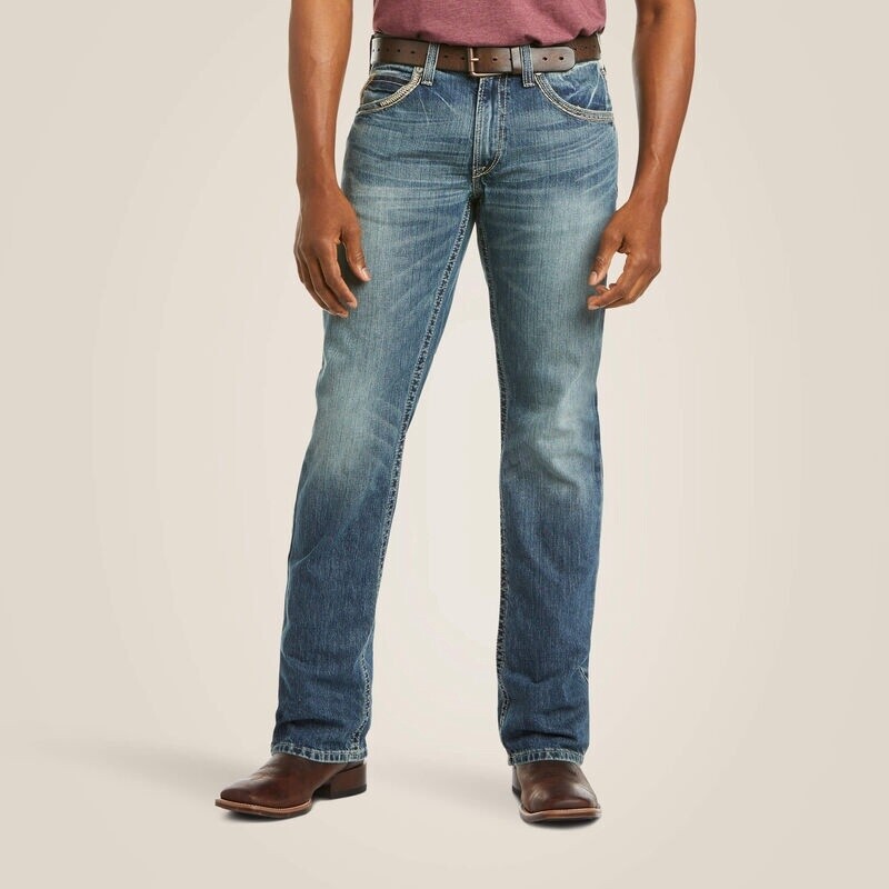 10012703 Men&#39;s Ariat M5 Slim Gambler Stackable Straight Leg Jean