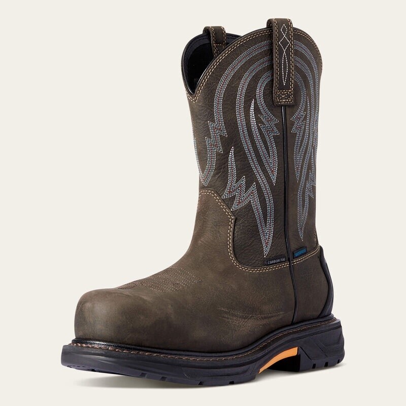 10035911 Men's Ariat 11" WorkHog XT Tumbleweed Waterproof Carbon Toe Work Boot