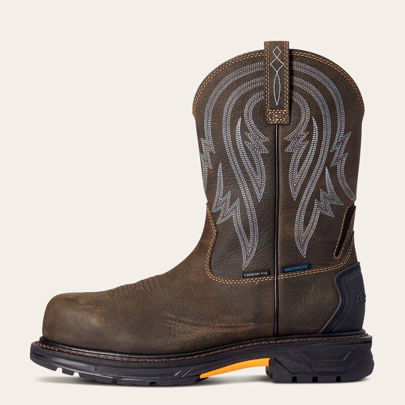 10035911 Men&#39;s Ariat 11&quot; WorkHog XT Tumbleweed Waterproof Carbon Toe Work Boot