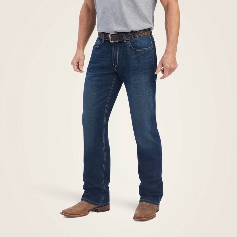 10041099 MEN&#39;S ARIAT M4 Relaxed Quentin Boot Cut Jean