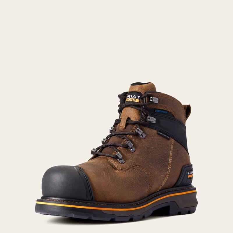 10038299 Men's Ariat Stump Jumper 6" Waterproof Composite Toe Work Boot