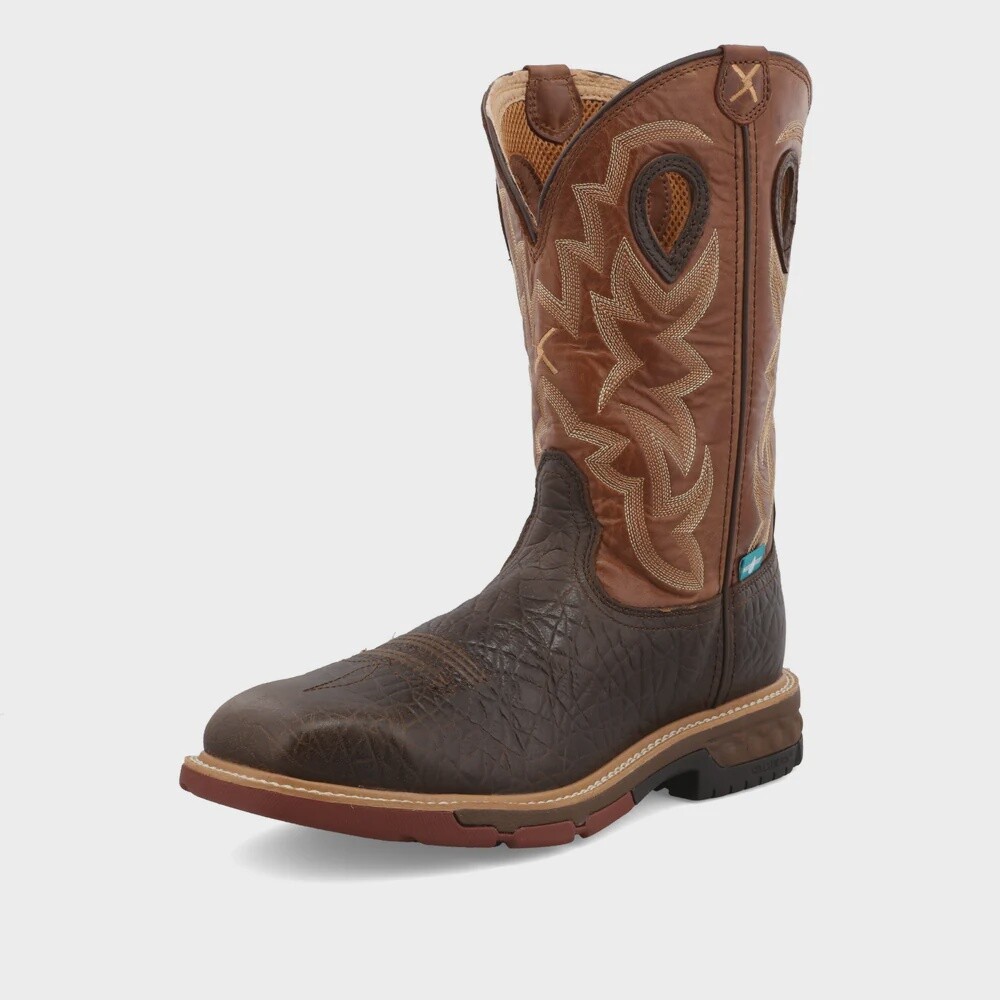 MXBAW02 Men&#39;s Twisted X 12&quot; WESTERN WORK BOOT