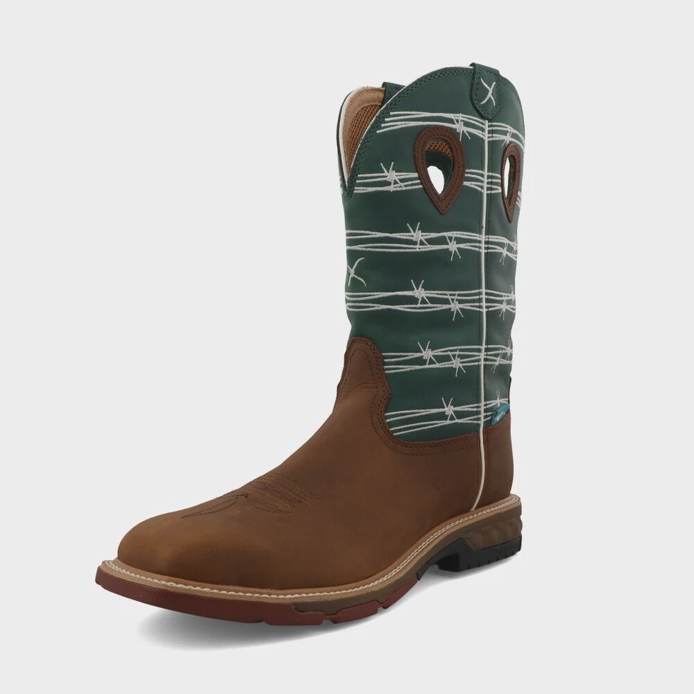 MXBAW04 Men&#39;s Twisted X 12&quot; WESTERN WORK BOOT