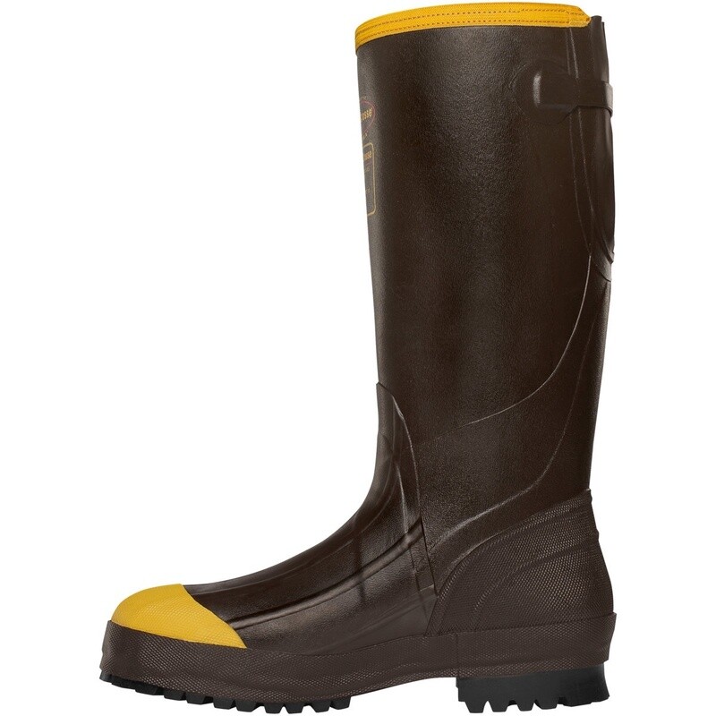 00426040 MEN'S LACROSSE 16" ALPHA AGGRESSIVE STEEL TOE RUBBER BOOT