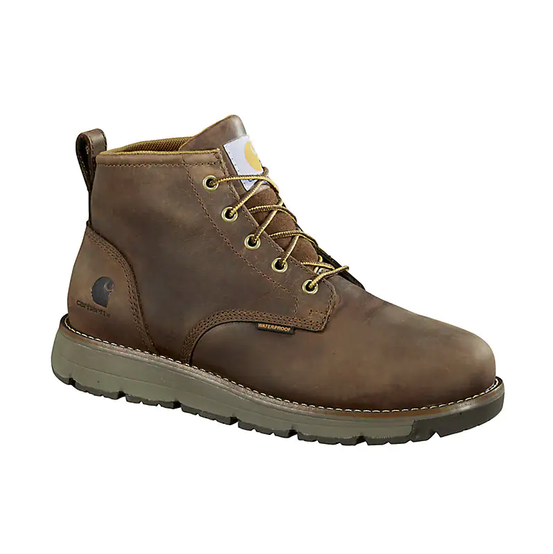 FM5204-M MEN&#39;S CARHARTT 5&quot;MILLBROOK WATERPROOF STEEL TOE WEDGE BOOT