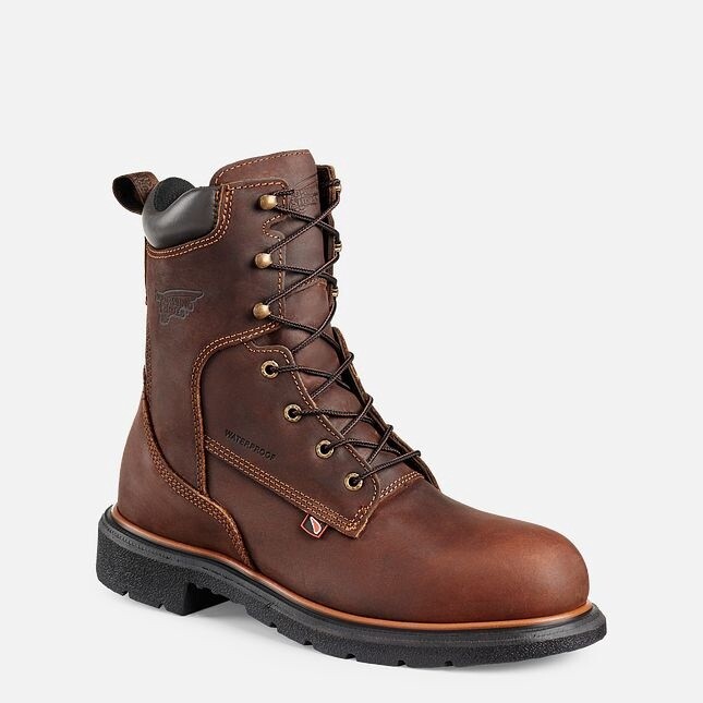 4200 MEN&#39;S RED WING DYNAFORCE 8-INCH WATERPROOF SAFETY TOE BOOT