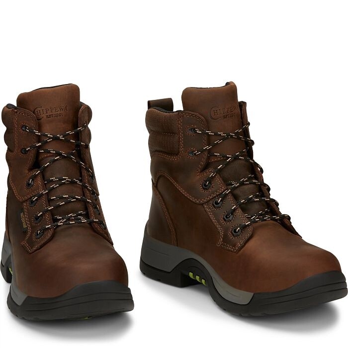 31001 MEN&#39;S CHIPPEWA FABRICATOR 6&quot; WATERPROOF COMPOSITE TOE HIKER