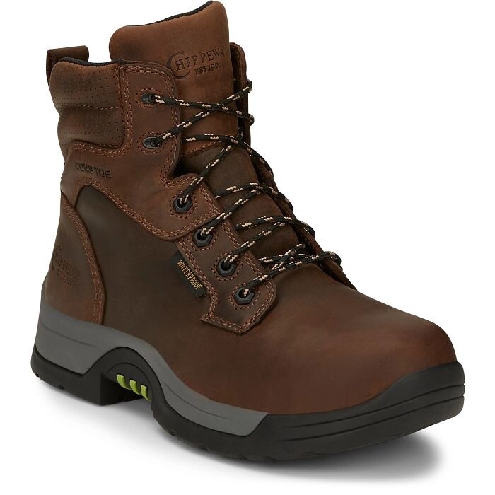 31001 MEN'S CHIPPEWA FABRICATOR 6" WATERPROOF COMPOSITE TOE HIKER