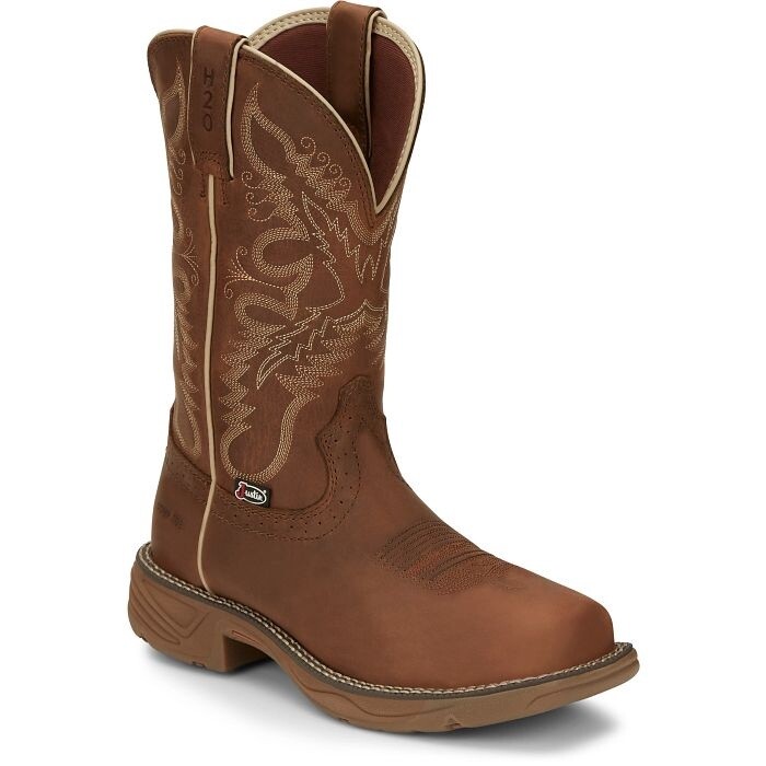 SE4352 RUSH 11" WOMEN'S JUSTIN NANO COMPOSITE TOE WATERPROOF WORK BOOT