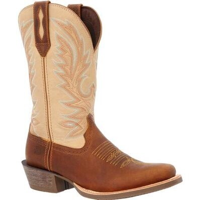 DDB0355 Men&#39;s Durango 12&quot; REBEL PRO™ GOLDEN BROWN &amp; BONE WESTERN BOOT