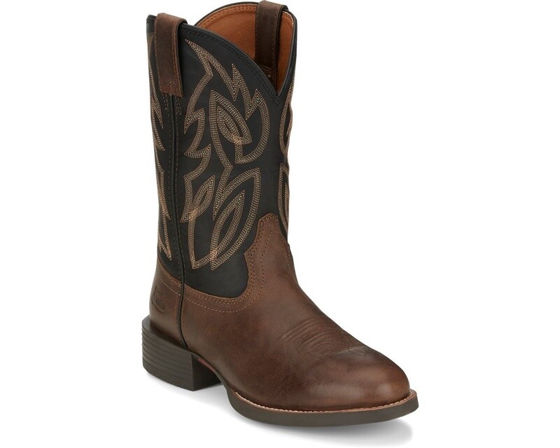 SE7531 MEN&#39;S JUSTIN 11&quot; RENDON WESTERN BOOTS - ROUND TOE
