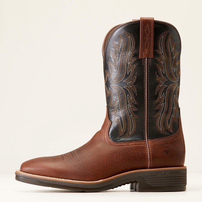 10046983 MEN'S ARIAT 11" RIDGEBACK DEEPEST CLAY  WESTERN BOOT