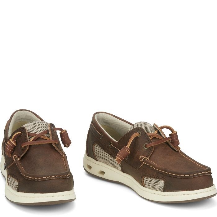 GR100 MEN&#39;S JUSTIN ANGLER SLIP-ON CASUAL SHOE