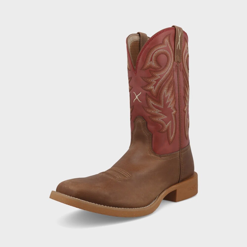 MXTR010 MEN&#39;S TWISTED X 11&quot; GINGER/BURNT SIENNA TECH X™ BOOT