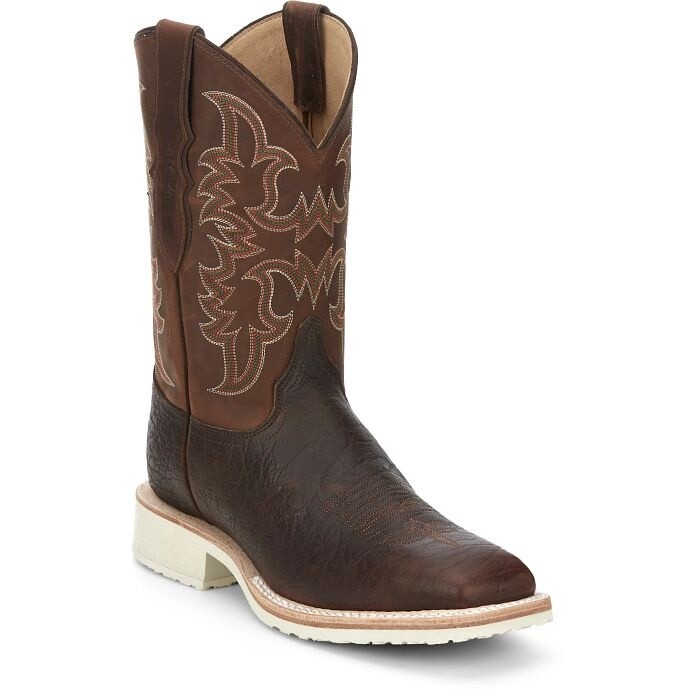 AQ7070 MEN'S JUSTIN RYKER 11" PULL-ON WESTERN BOOT