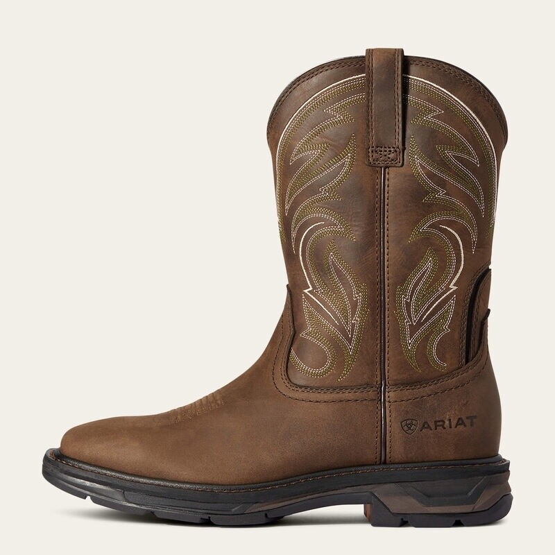 10038321 Men's Ariat 11" WorkHog XT Cottonwood Square Toe Work Boot