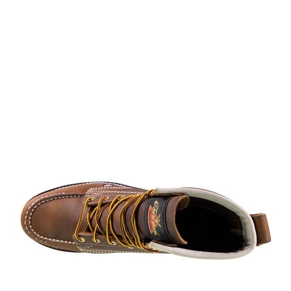 814-4203 MEN'S THOROGOOD AMERICAN HERITAGE – 6″ TRAIL CRAZY HORSE MOC TOE – MAXWEAR WEDGE™