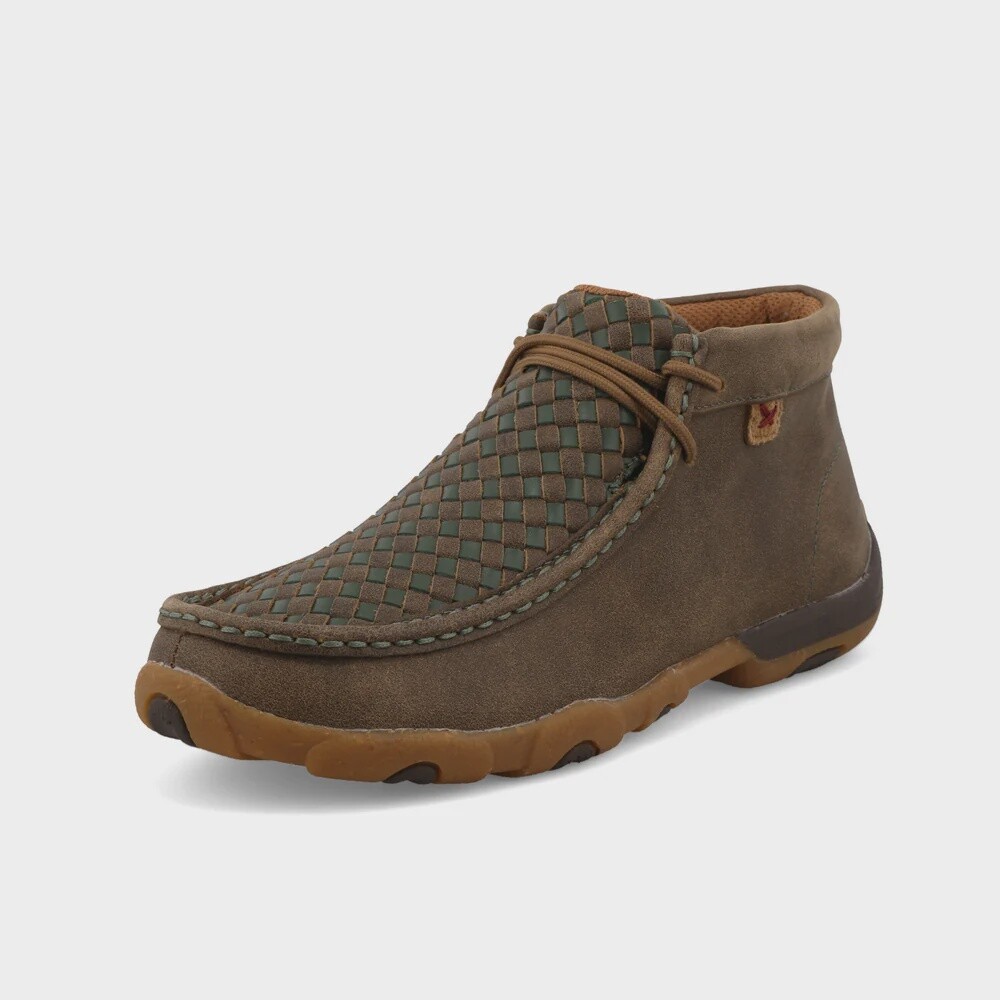 WDM0152 WOMEN&#39;S TWISTED X BOMBER/CLOVER CHUKKA DRIVING MOCS