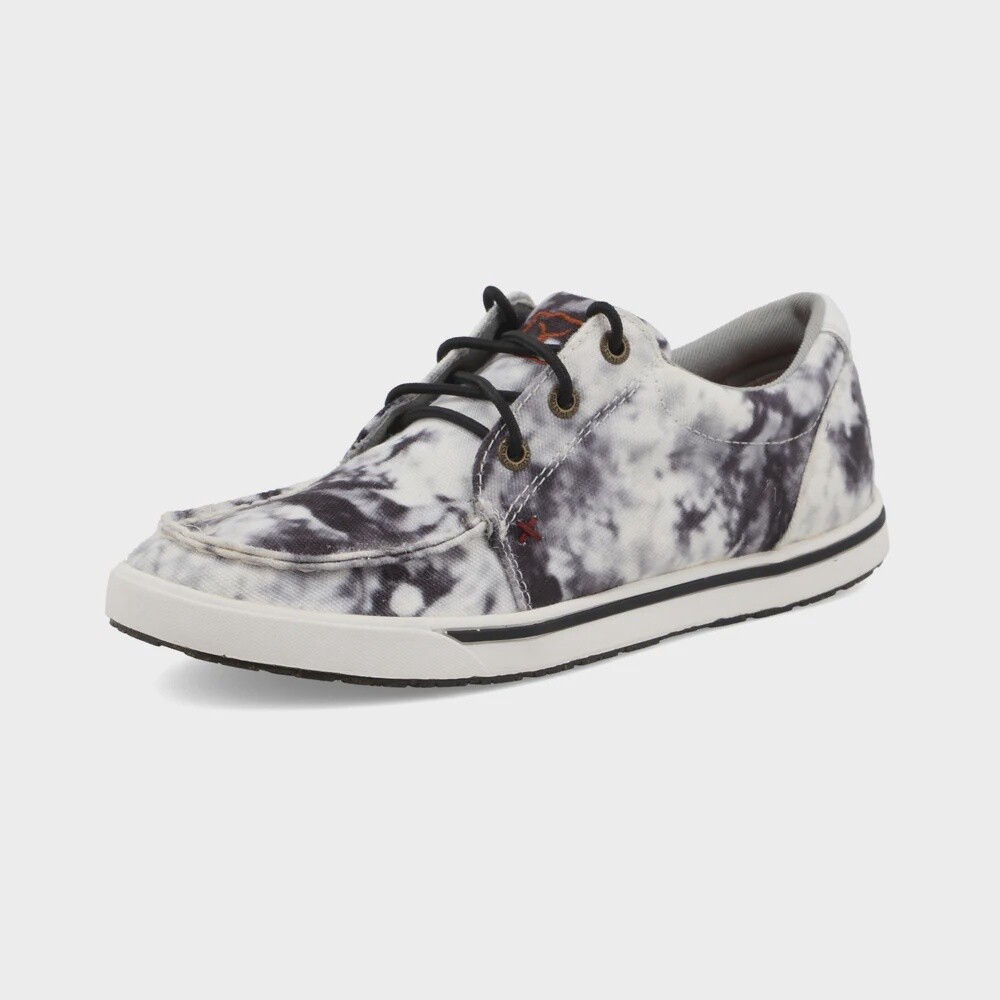 WCA0041 WOMEN&#39;S TWISTED X BLACK/WHITE KICKS