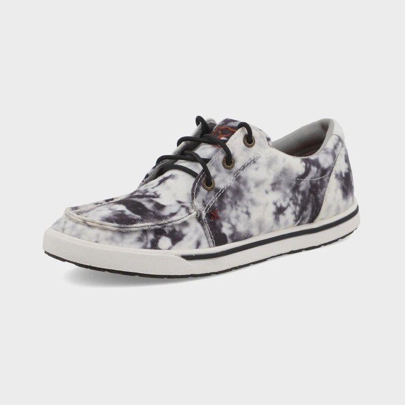 WCA0041 WOMEN'S TWISTED X BLACK/WHITE KICKS