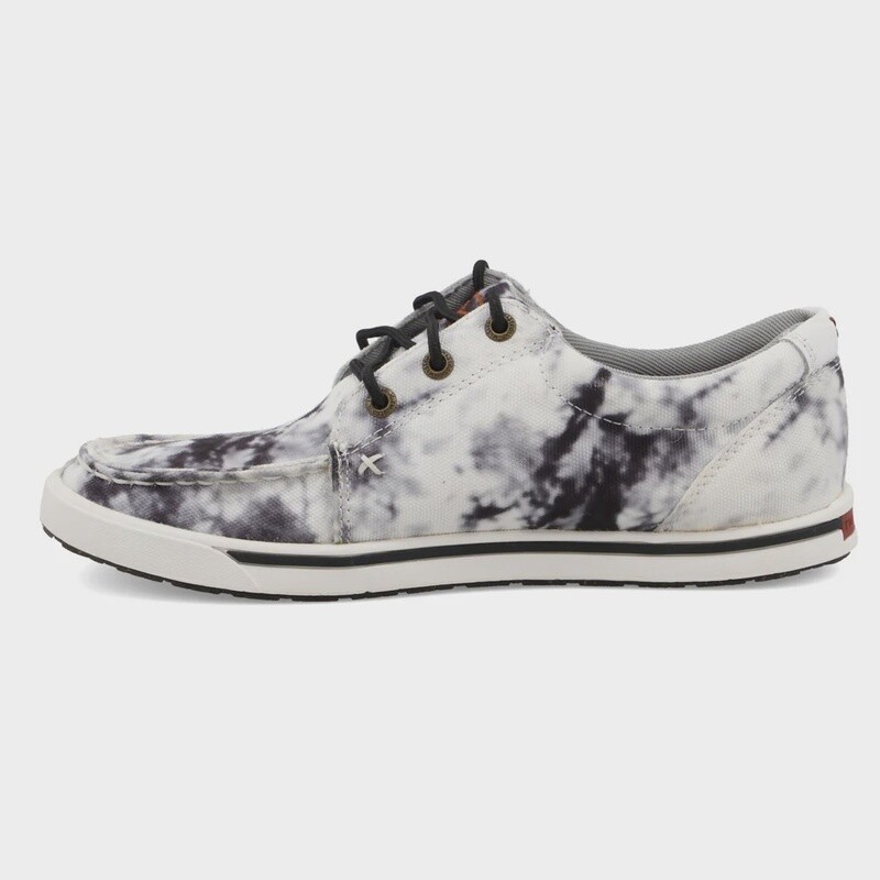 WCA0041 WOMEN'S TWISTED X BLACK/WHITE KICKS