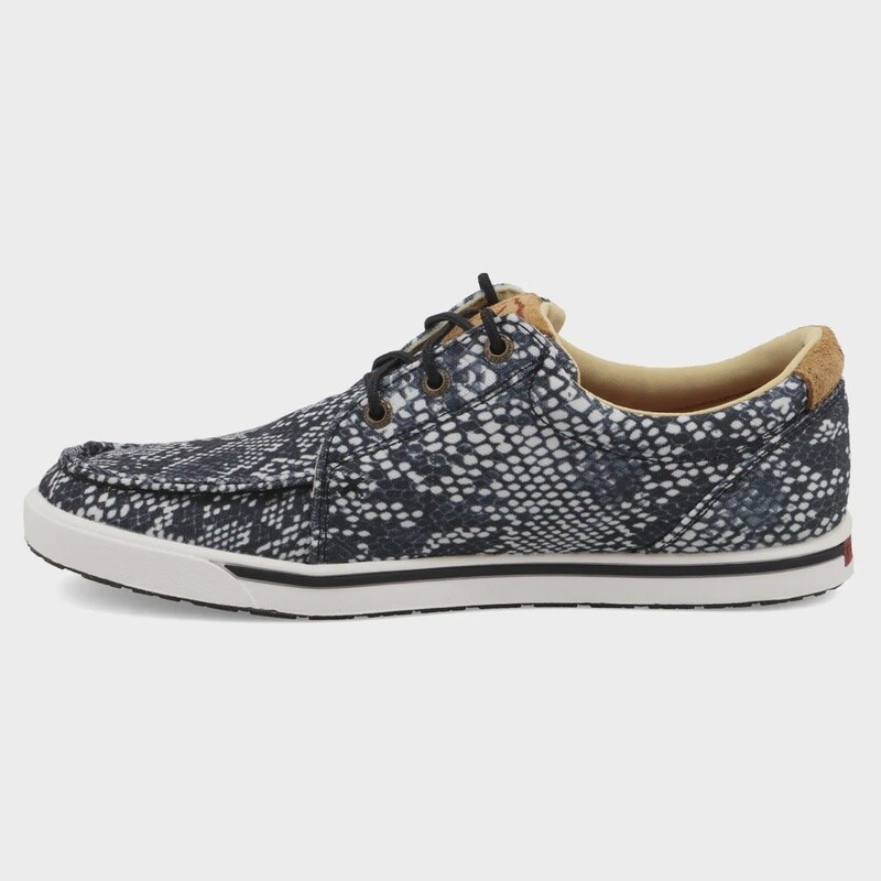 WCA0045 WOMEN'S TWISTED X SNAKE PRINT KICKS