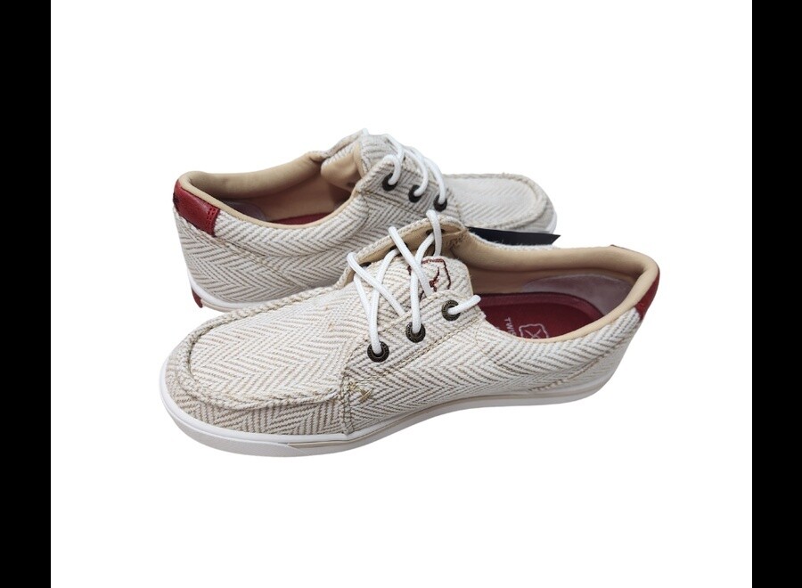 WCA0082 WOMEN&#39;S TWISTED X WHITE/SAND KICKS