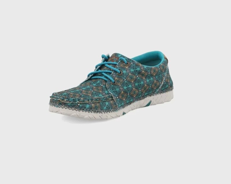 WZX0002 WOMEN'S TWISTED X TURQUOISE ZERO X CASUALS