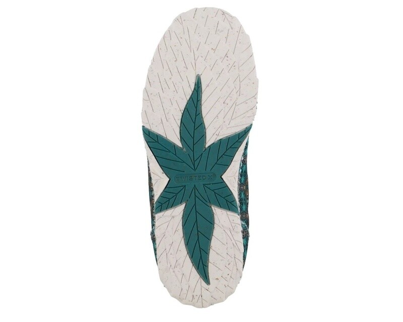 WZX0002 WOMEN'S TWISTED X TURQUOISE ZERO X CASUALS