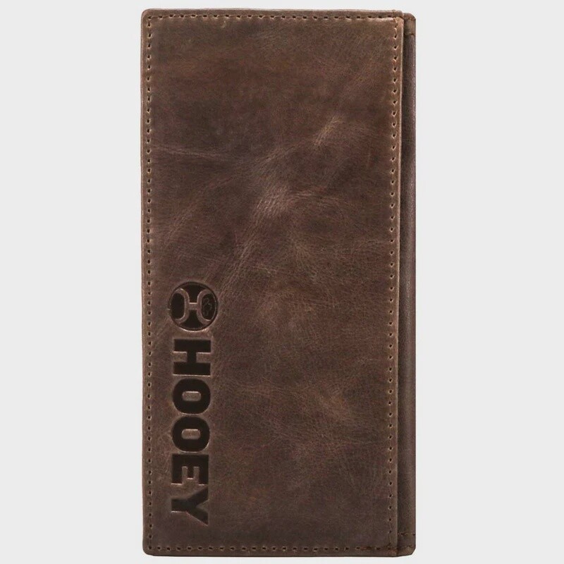 HW014-BRRD HOOEY ORIGINAL LASER CUT HANDS UP RODEO WALLET