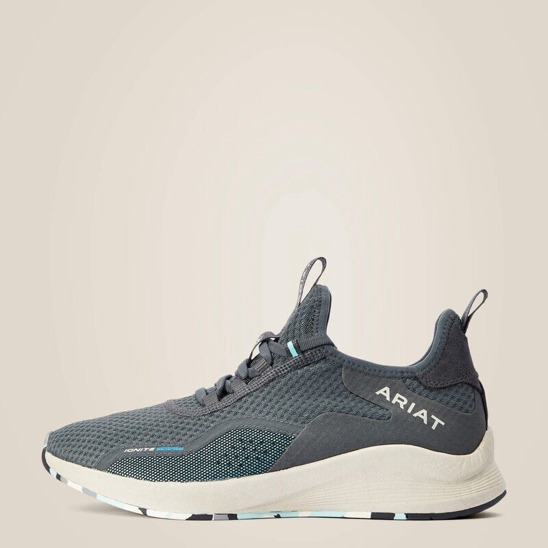 10042487 WOMEN'S ARIAT H20 BLUE STEEL IGNITE WATERPROOF SNEAKER