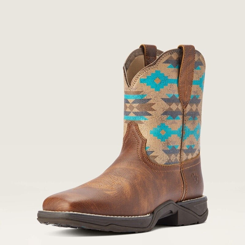 10042576 WOMEN&#39;S ARIAT ANTHEM SHORTIE SAVANNA WESTERN BOOT