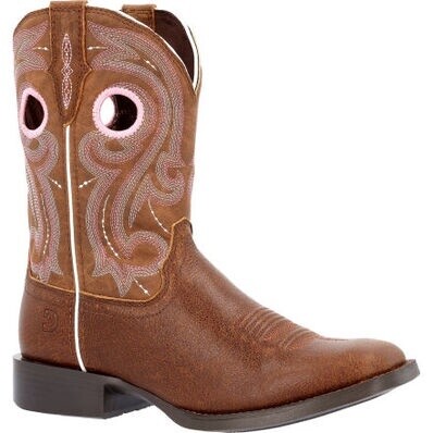 DRD0445 WOMEN&#39;S DURANGO WESTWARD 10&quot; ROSEWOOD WESTERN BOOT
