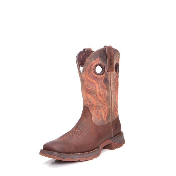 DRD0395 WOMEN&#39;S DURANGO SQUARE TOE LADY REBEL BOOT WESTERN WORK BOOT