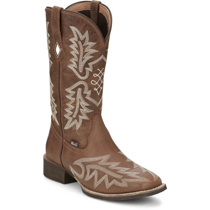 GY2974 WOMEN&#39;S JUSTIN 11&quot; CARSEN WESTERN BOOT