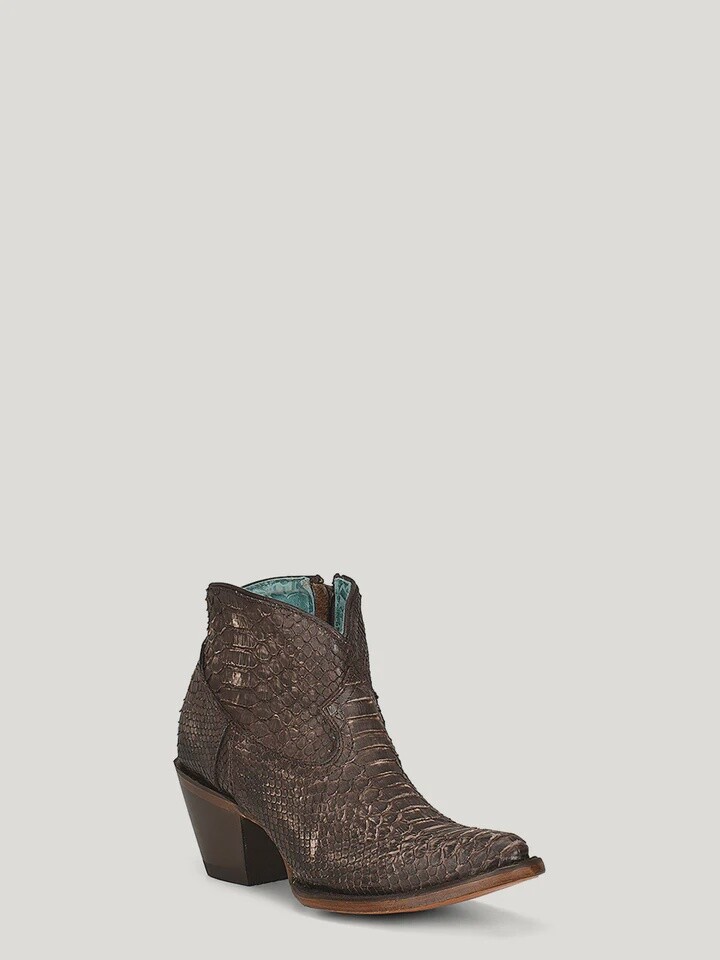 A4325 WOMEN&#39;S CORRAL PYTHON BOOTIE