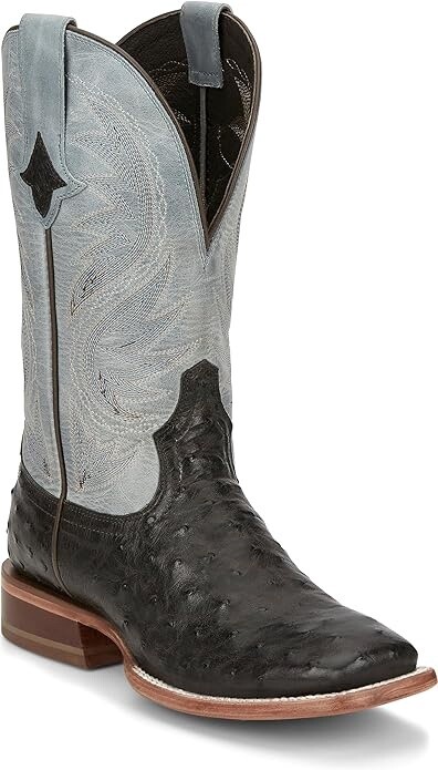 TL5406 WOMEN&#39;S TONY LAMA 11&quot; MINK FULL QUILL SQUARE TOE WESTERN BOOT