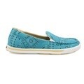 KWC0018 WOMEN'S WRANGLER RETRO BLUE BANDANA SLIP-ON