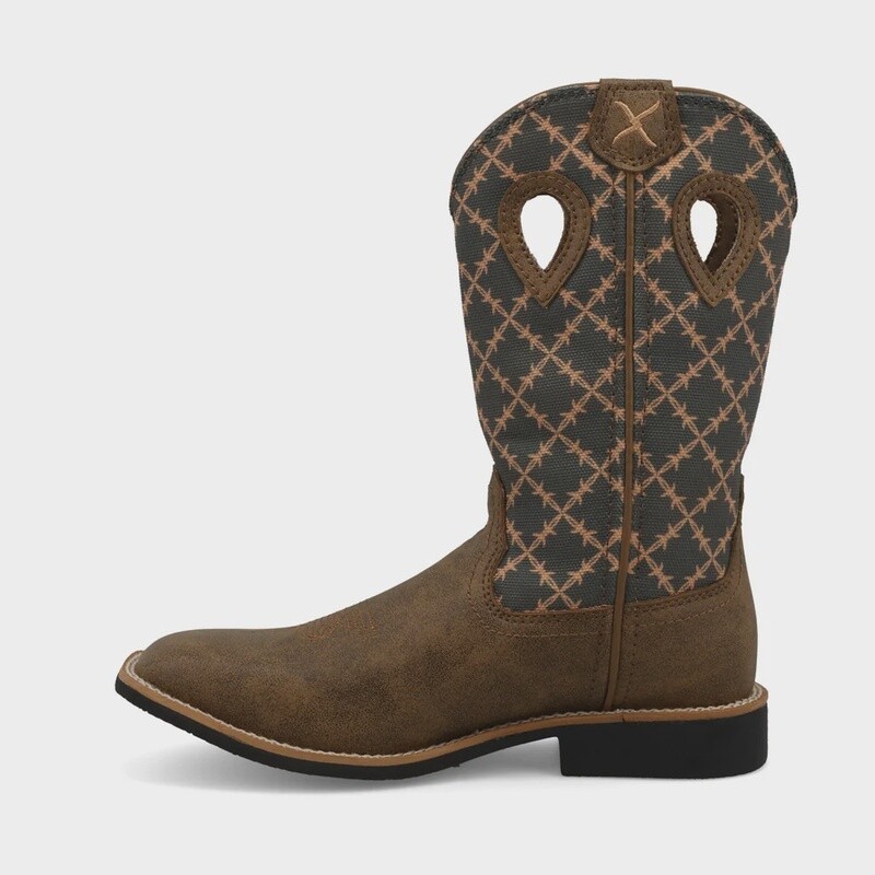 YTH0023 YOUTH TWISTED X BROWN TOP HAND BOOT