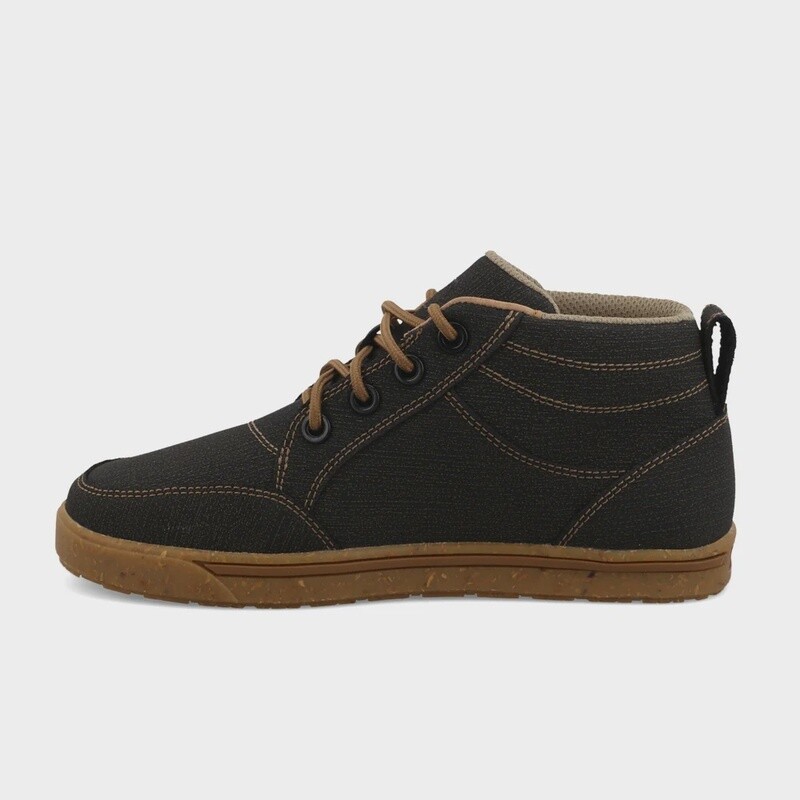 YCA0014 KID'S TWISTED X CHARCOAL KICKS