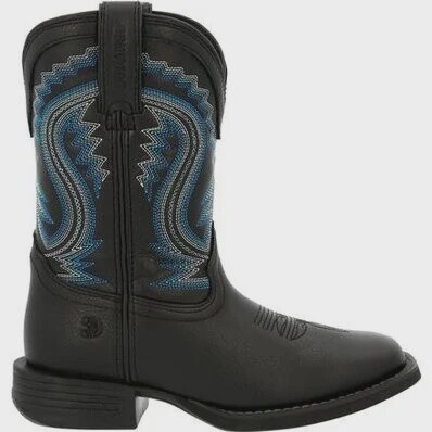 DBT0236C KID'S DURANGO LIL' REBEL PRO BLACK ONYX WESTERN BOOT