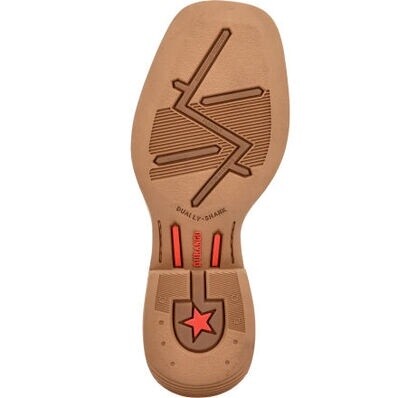 DBT0242C KID'S DURANGO LIL' REBEL PRO TRAIL BROWN AND WHITE WESTERN BOOT