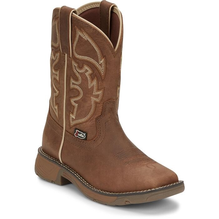 JK4330 KID&#39;S JUSTIN RUSH COWBOY BOOT