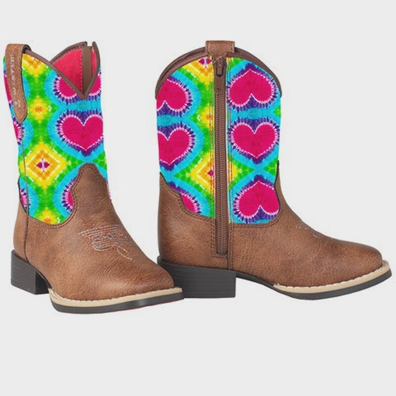 4413602 KID&#39;S TWISTER ABIGALE SQUARE TOE BOOT