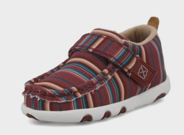 IHYC005 INFANT TWISTED X HOOEY MAUVE SERAPE DRIVING MOC