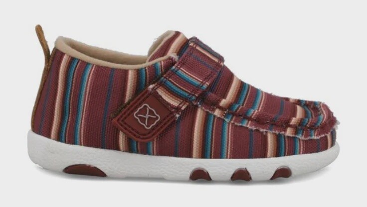IHYC005 INFANT TWISTED X HOOEY MAUVE SERAPE DRIVING MOC
