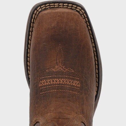 DBT0244Y YOUTH DURANGO BROWN SQUARE TOE FLAG BOOT